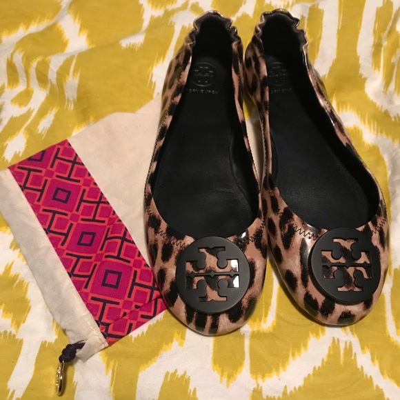 Tory Burch Shoes - Tory Burch Minnie size 8 patent leather flats